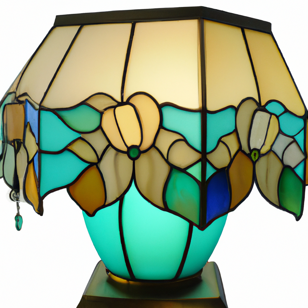 Lámpara estilo Tiffany