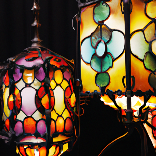 Lampen im Tiffany-Stil