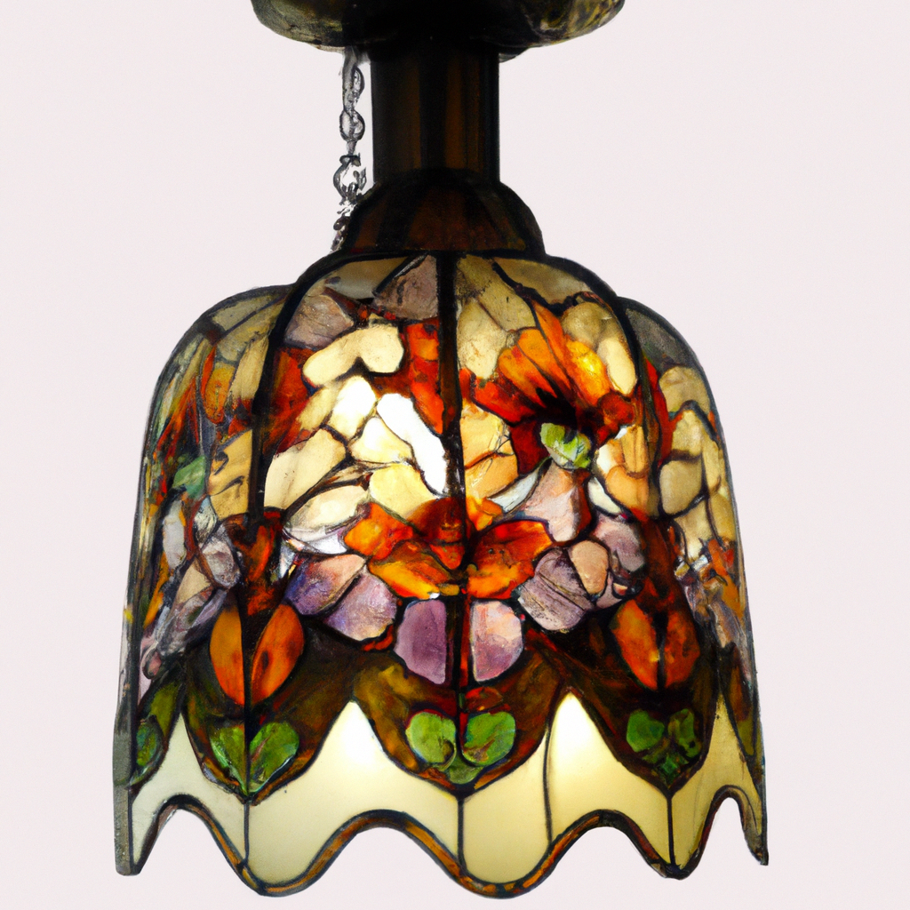 Lampe Tiffany Plafonnier