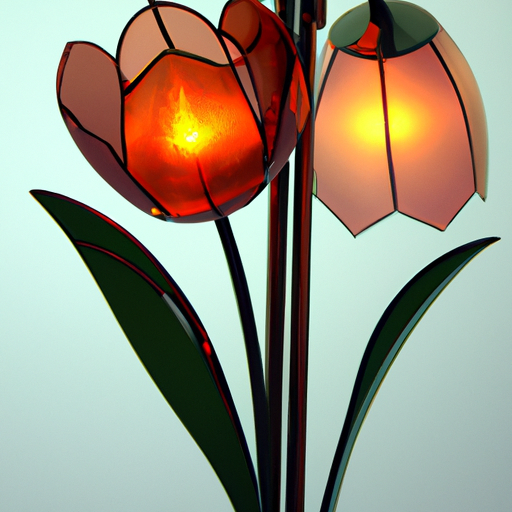 Lampe Tiffany Tulipe