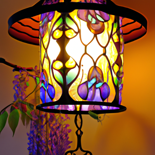 Lampe Tiffany Wisteria