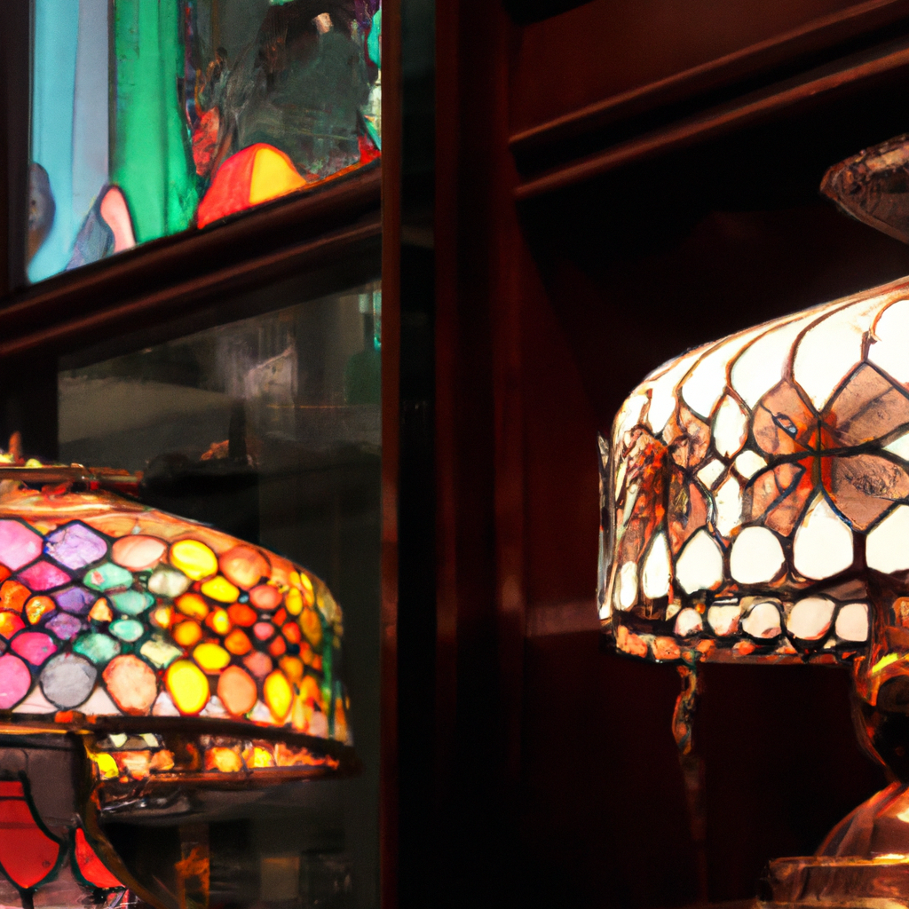 Tiffany Shop lamps