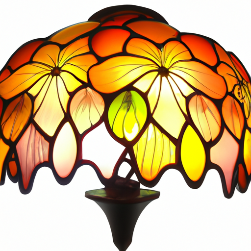 Lampe Vitrail Style Tiffany