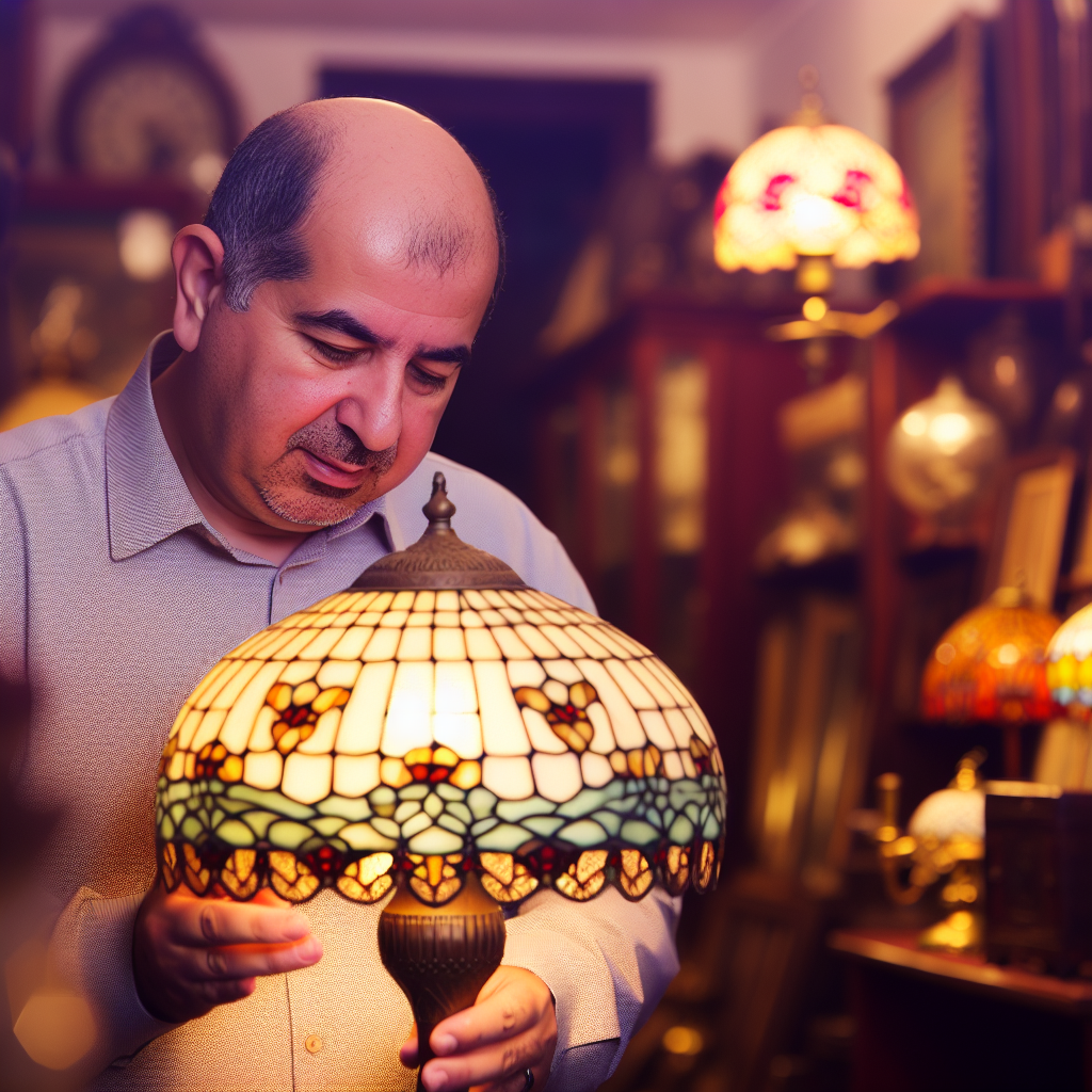 Der verborgene Schatz der Trödelmärkte: Entdecken und bewerten Sie den Preis einer echten Tiffany-Lampe