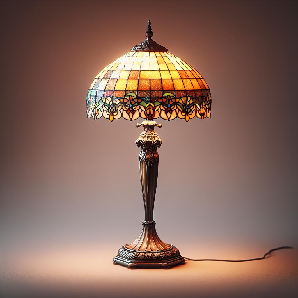 Les caractéristiques uniques des lampadaires Tiffany d'occasion