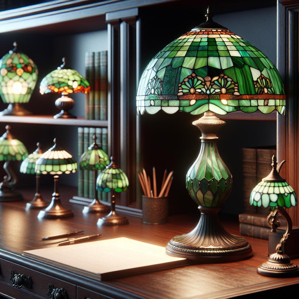 Conseils pour choisir la meilleure Lampe Tiffany bureau verte