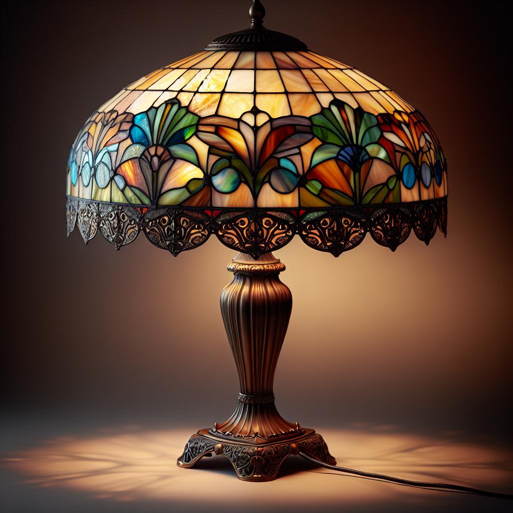 - La beauté intemporelle de la lampe Tiffany Sullivan