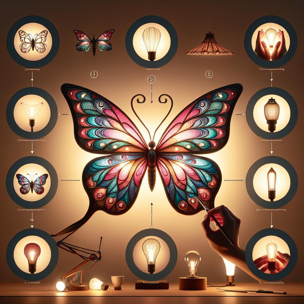 Conseils pour choisir la lampe papillon parfaite