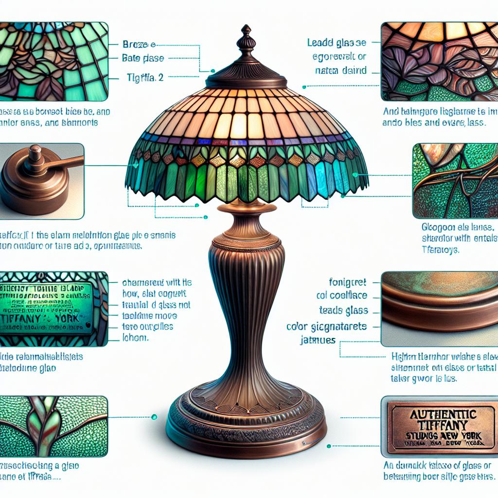 Comment identifier une lampe Tiffany authentique