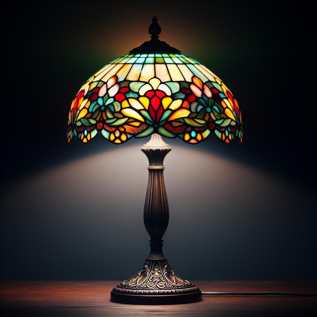 Les caractéristiques uniques des lampes à poser Tiffany d'occasion
