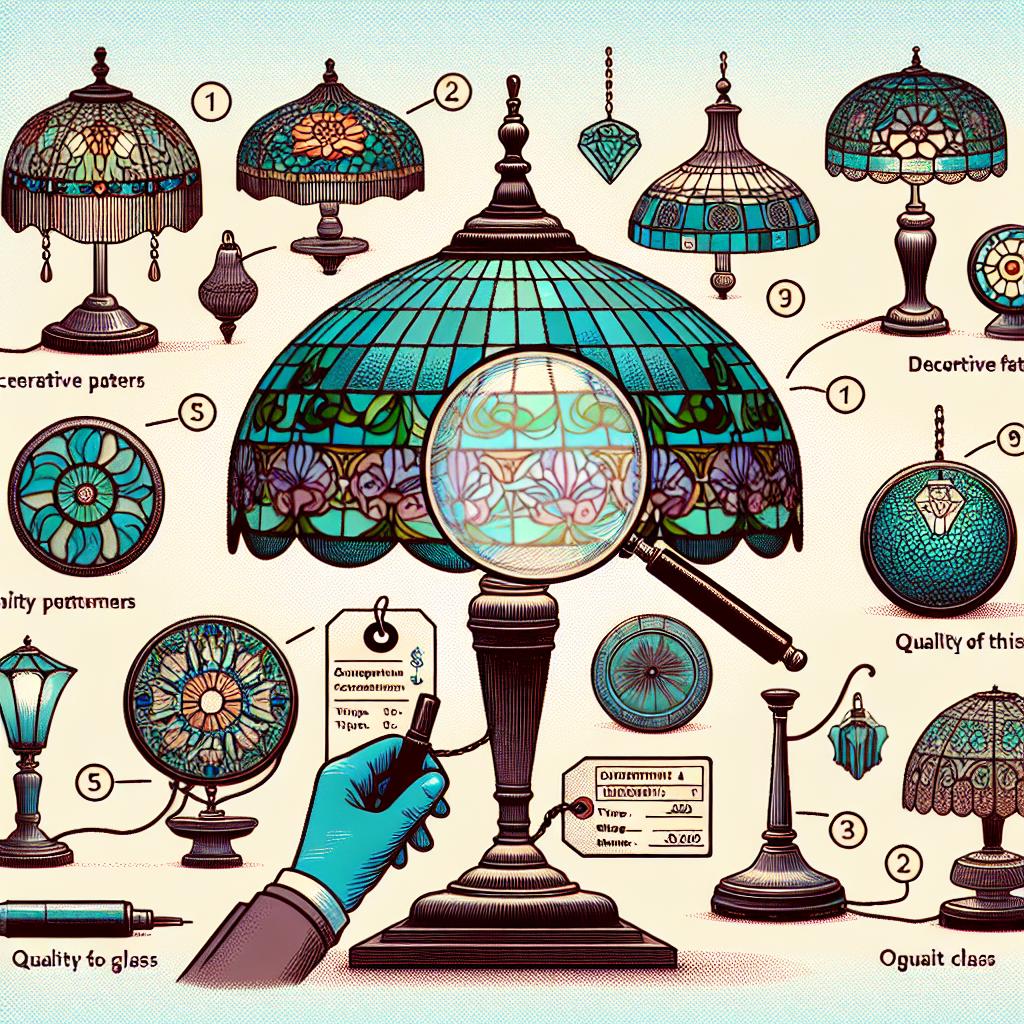 Conseils pour l'achat d'une lampe Tiffany ancienne d'occasion